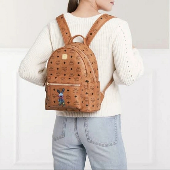 MCM Mini Classic Rabbit Backpack in Visetos BNWT - Picture 15 of 15